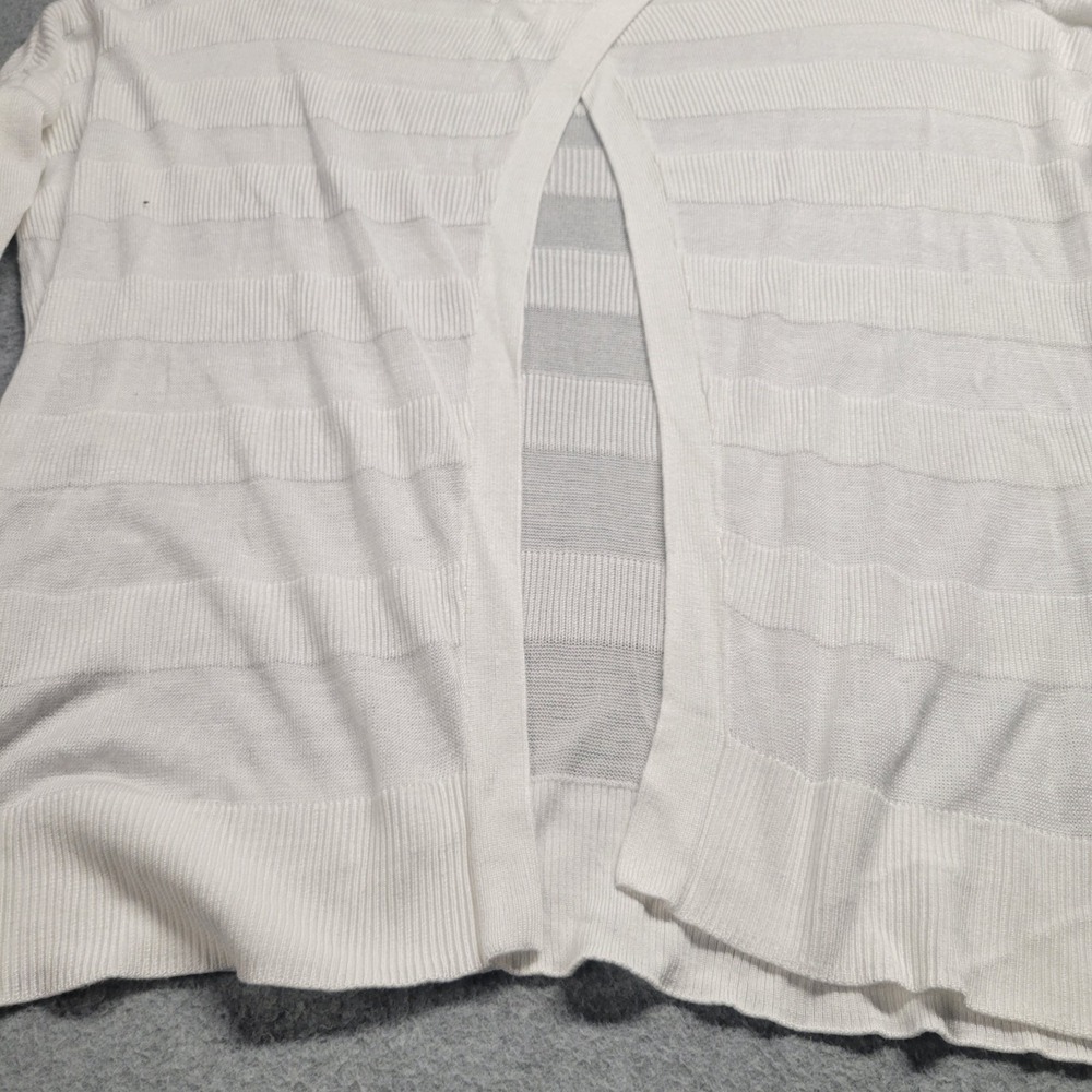 Sweaty Betty London White Sheer Open Back Long Sleeve Top Blouse Womens Small - Picture 10 of 10